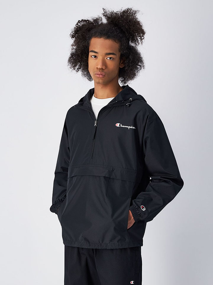 Champion Windbreaker in Schwarz günstig kaufen