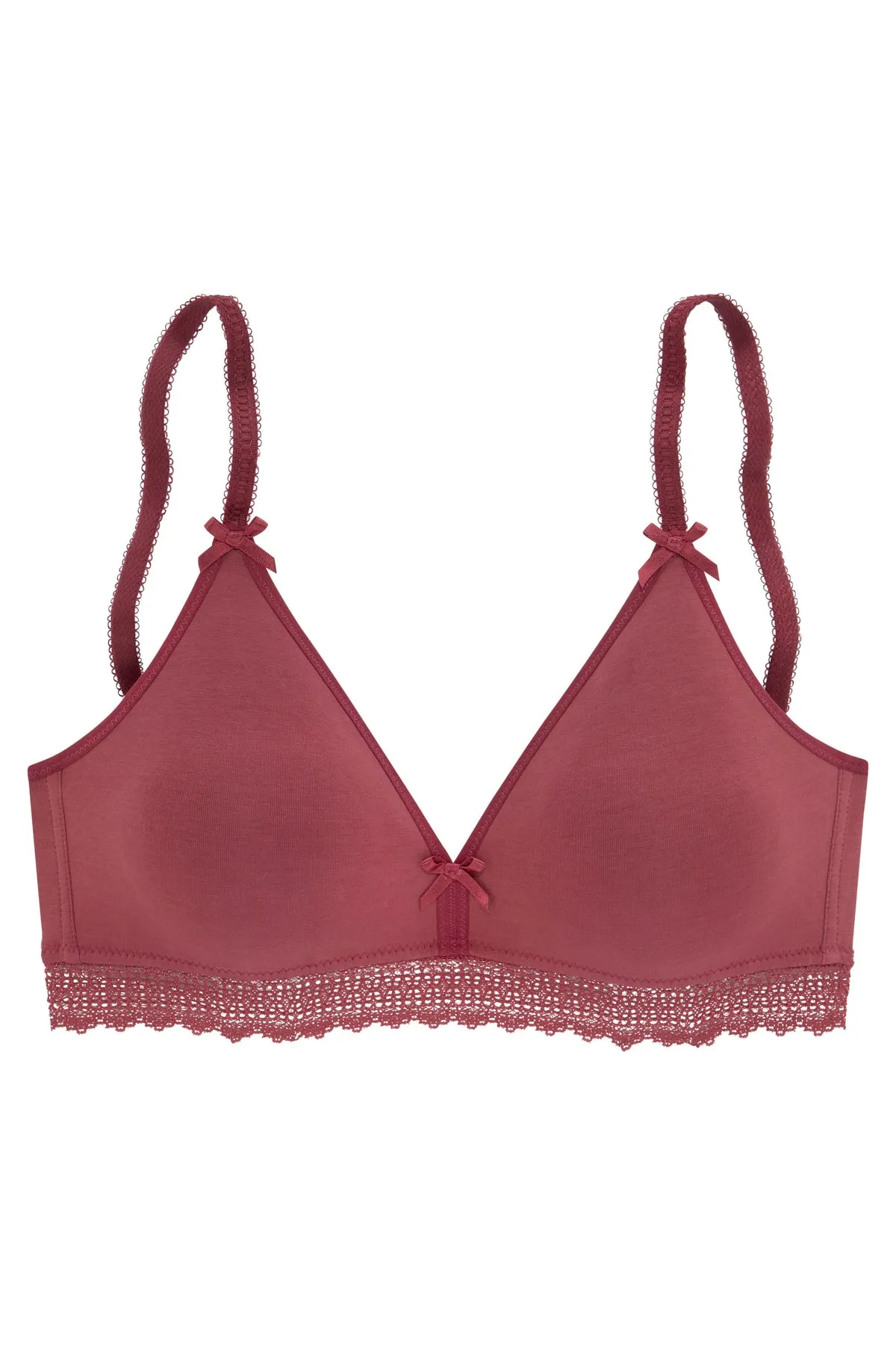 PETITE FLEUR  BH - Rot - Unifarben