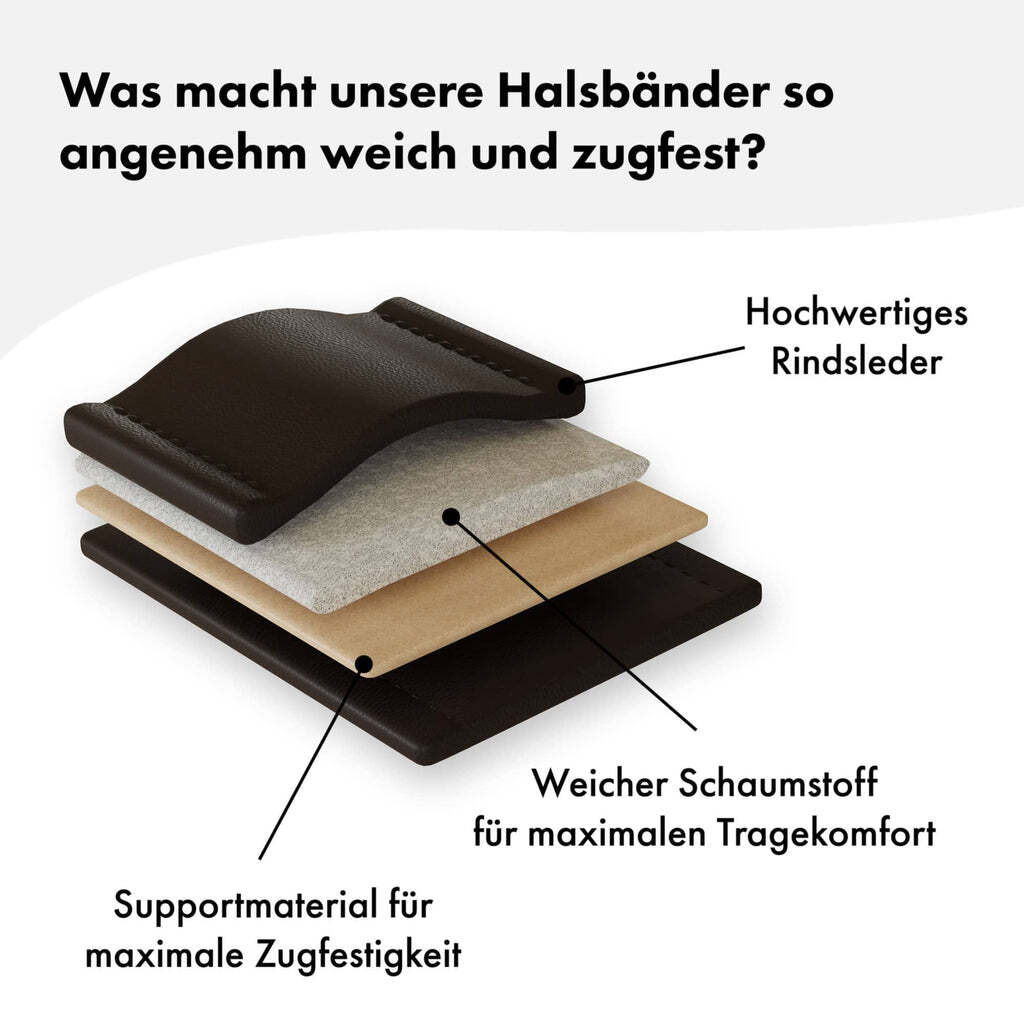 William Walker Hundehalsbänder William Walker Hundehalsband Plain Earth XXS