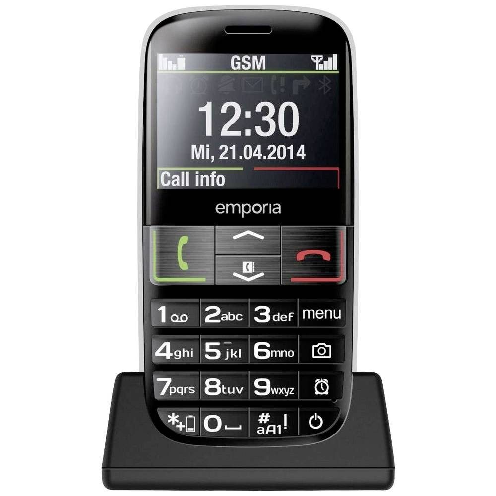 Emporia Senioren-Handy Seniorenhandy (mit Ladestation, SOS Taste)