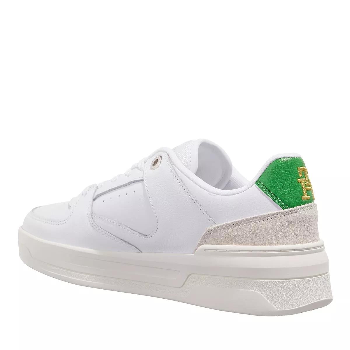 TOMMY HILFIGER Freizeit Schnürer weiss Low-Top Sneaker