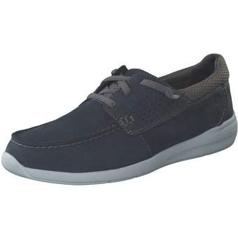 Clarks Gorwin Moc Mokassin in blau