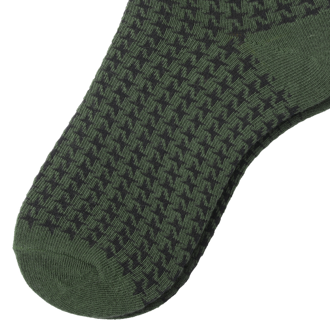 1 Paar Damen Socken mit Hahnentritt-Muster