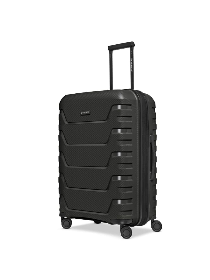 Smartbox Edition 01 4 Rollen Trolley 66 cm mit Dehnfalte in black günstig kaufen onesize