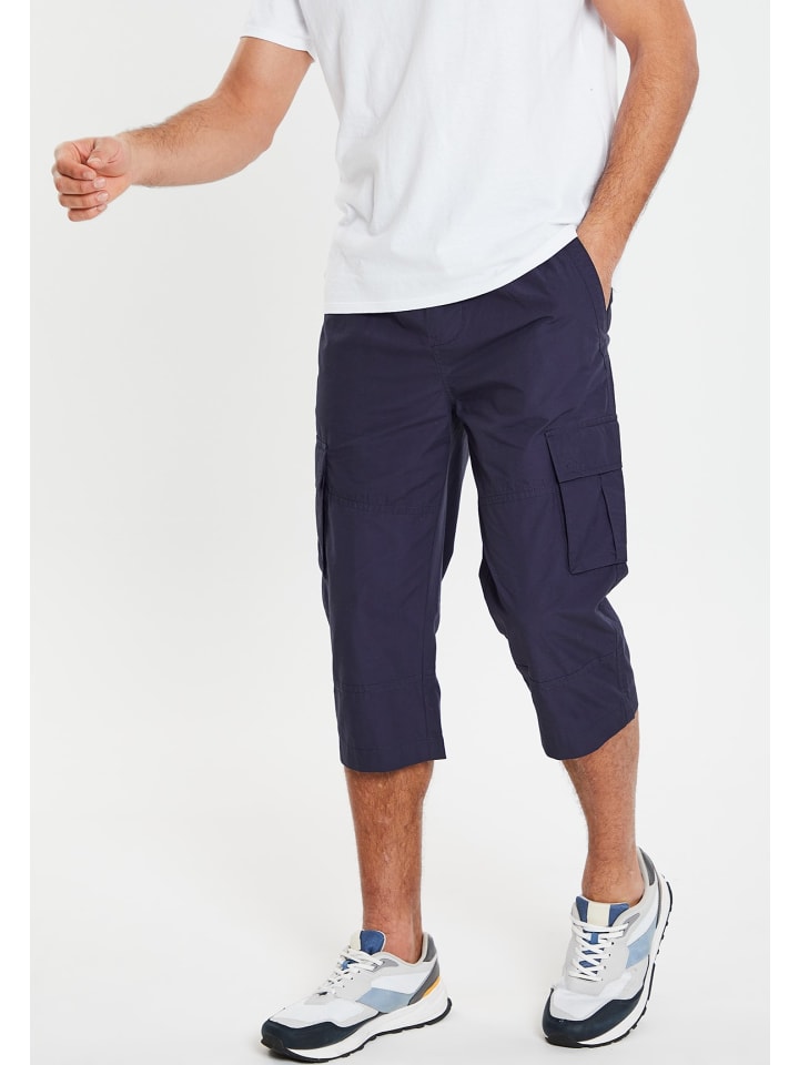 Threadbare Hose THB Trouser Bruce Cargo in Navy günstig kaufen