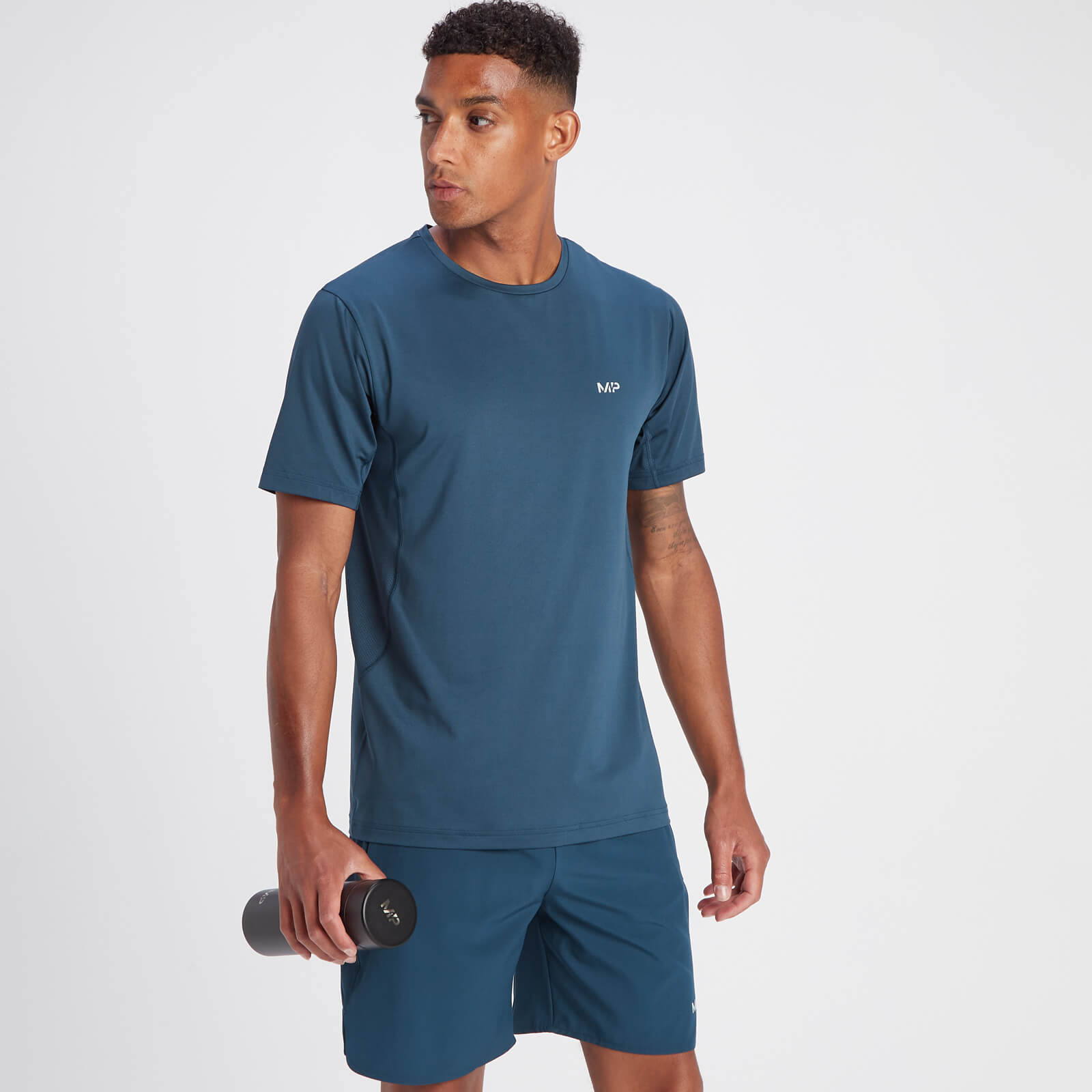 T-shirt à manches courtes MP Velocity pour hommes – Lune bleue
