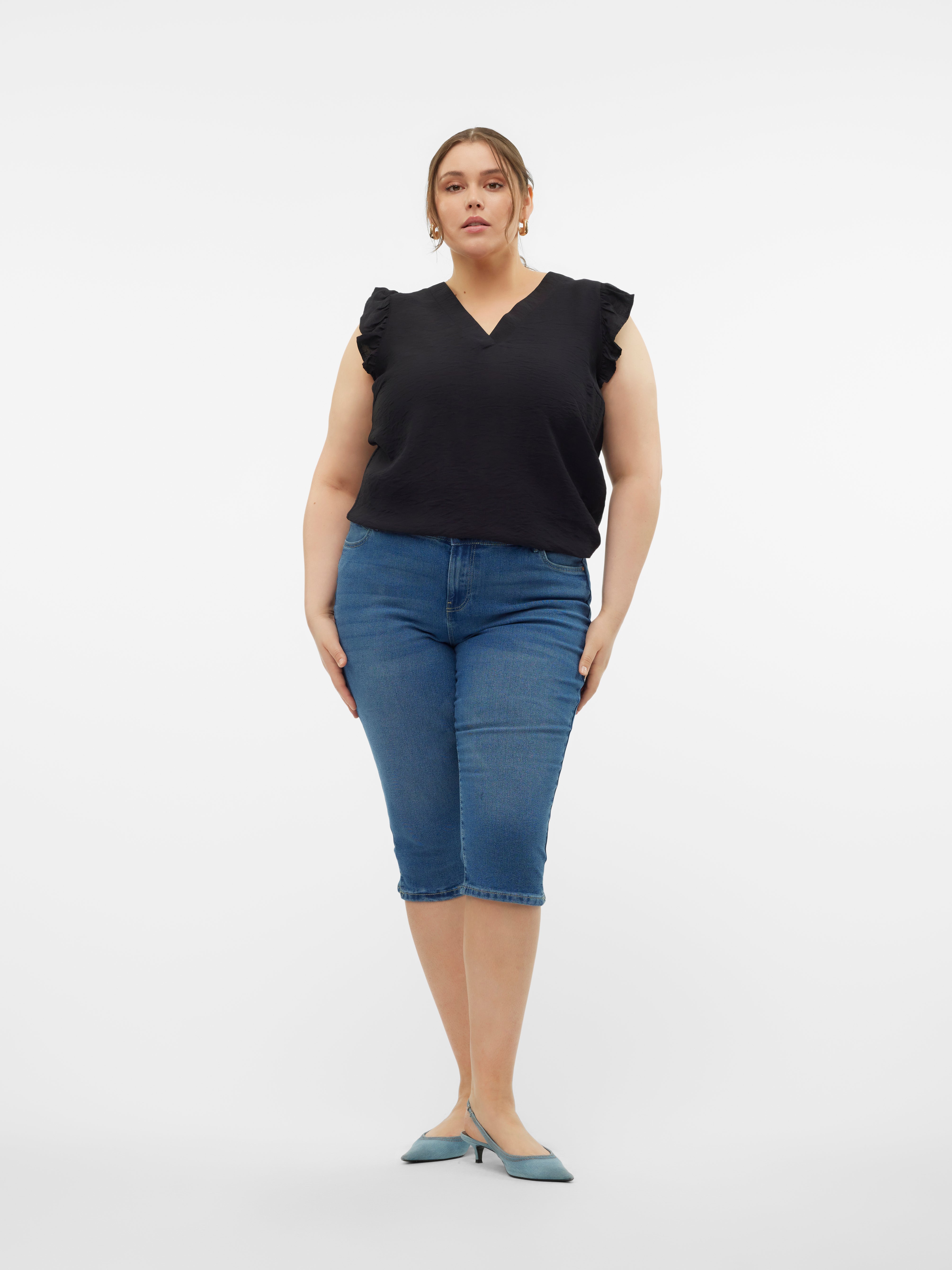 VMCJUNE Mid Rise Slim Fit Jeans