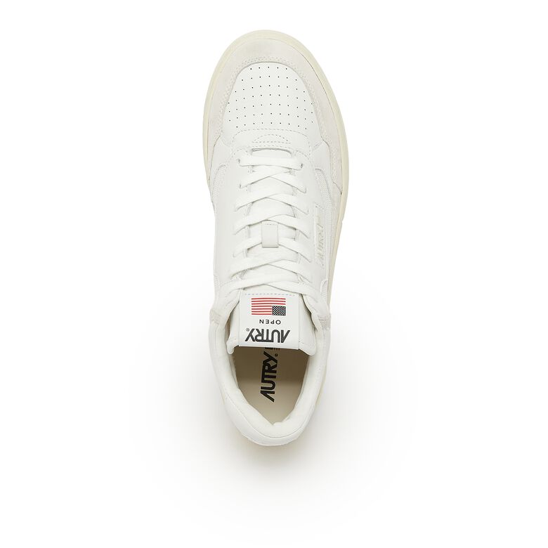 Autry Open Mid leat/leat white