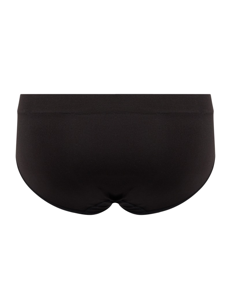 Slip aus Mikrofaser in schwarz