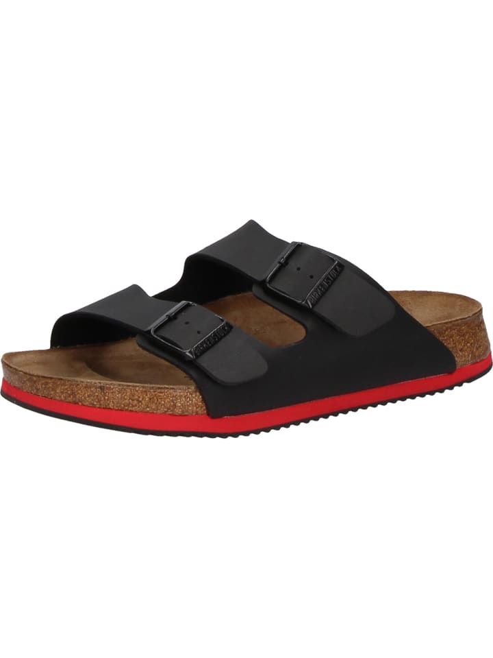 Birkenstock Sandalen Arizona SL normale Weite in schwarz/rot günstig kaufen