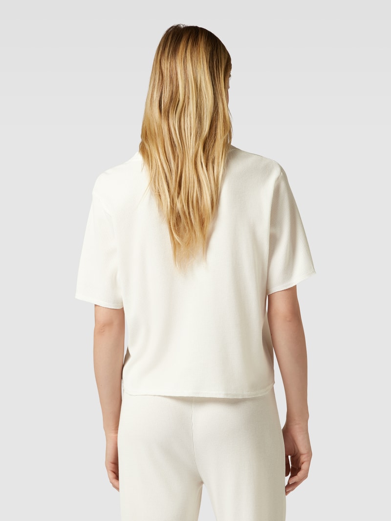 Trainingsanzug mit Label-Stitching in ecru