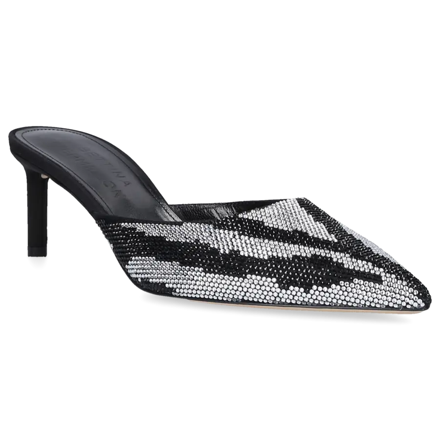Bettina Vermillon - Sandalen BIANCA Kalbsleder - schwarz