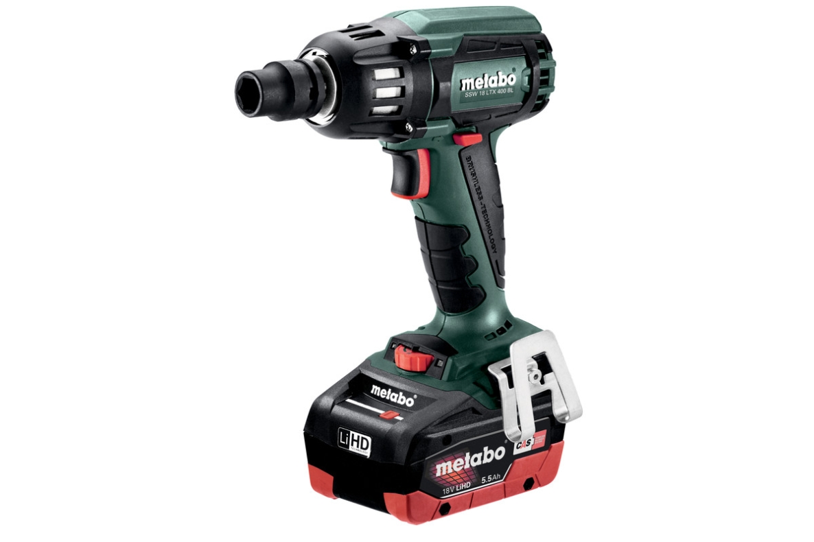 Metabo 602205660 SSW 18 LTX 400 BL Mașină de înșurubat cu impact fără fir 18V 5.5Ah LiHD fără perii