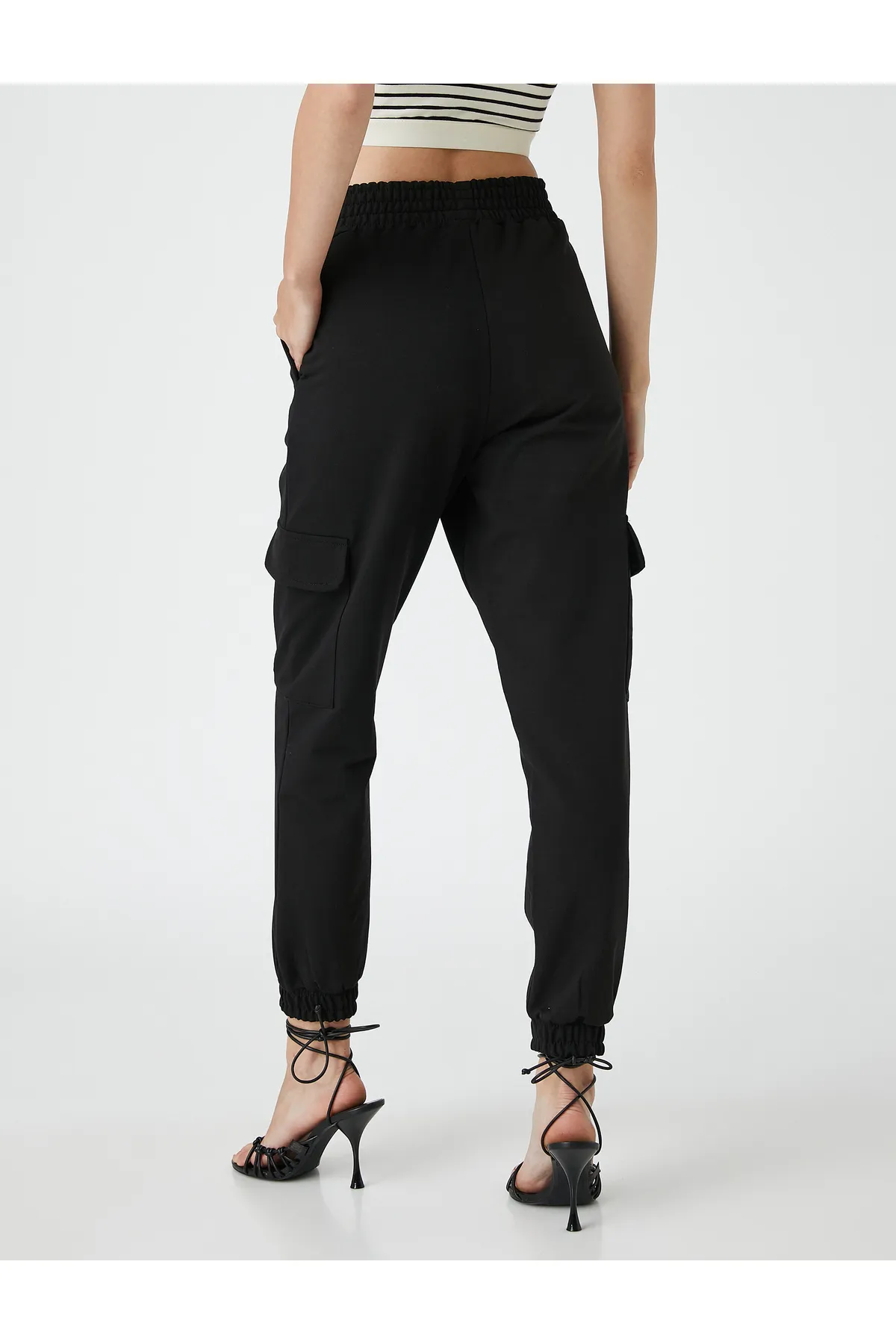 Koton  Jogger-Cargohose mit elastischer Taillentasche