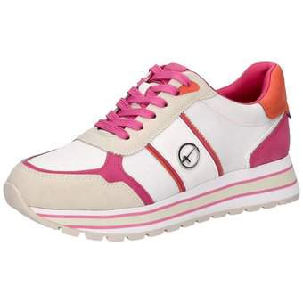 Tamaris Plateau Sneaker in weiß