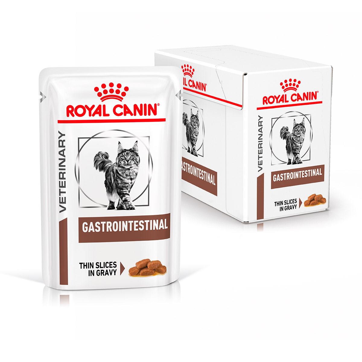 ROYAL CANIN Veterinary GASTROINTESTINAL Nassfutter für Katzen 12x85g