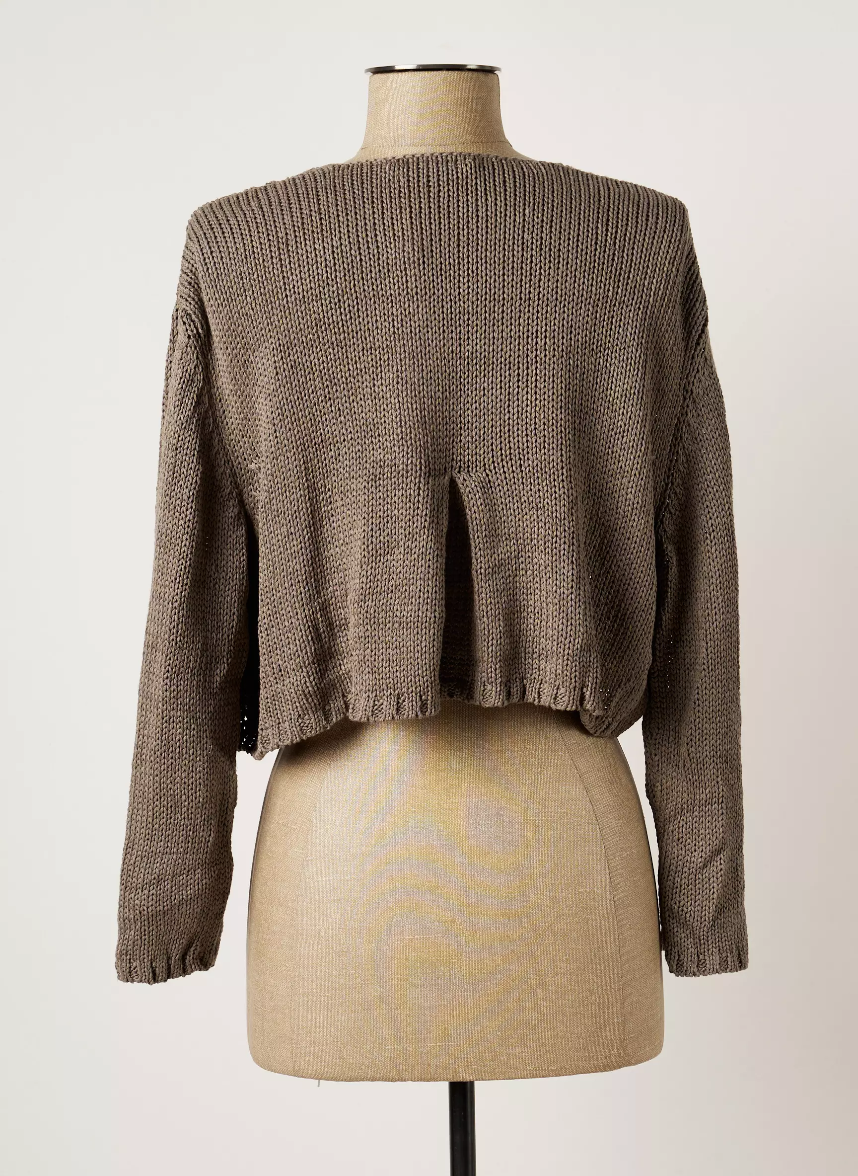 Poles Cardigans Femme couleur gris