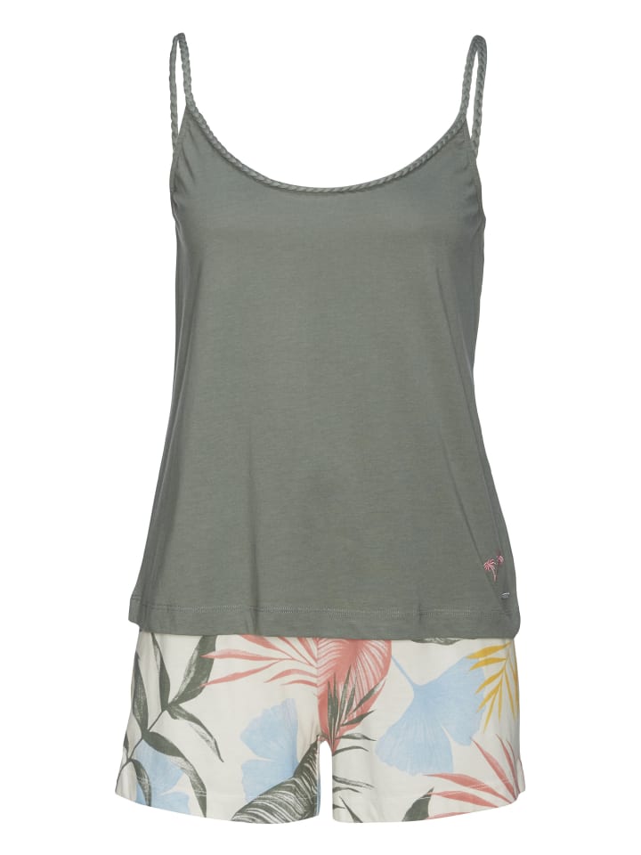 VIVANCE DREAMS Shorty in khaki-gemustert günstig kaufen