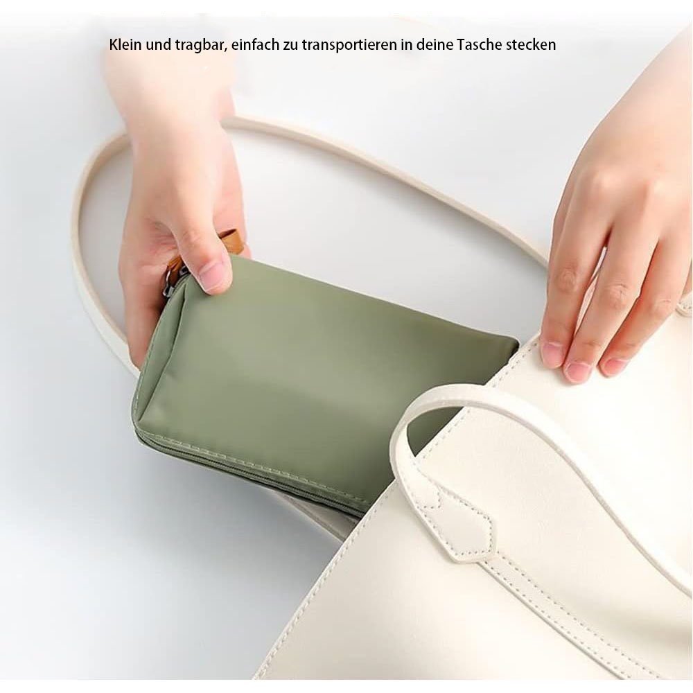 SOTOR Kosmetikkoffer Kosmetiktasche Klein,Schminktasche,Tragbare Multifunktions mit Fächern (1-tlg)