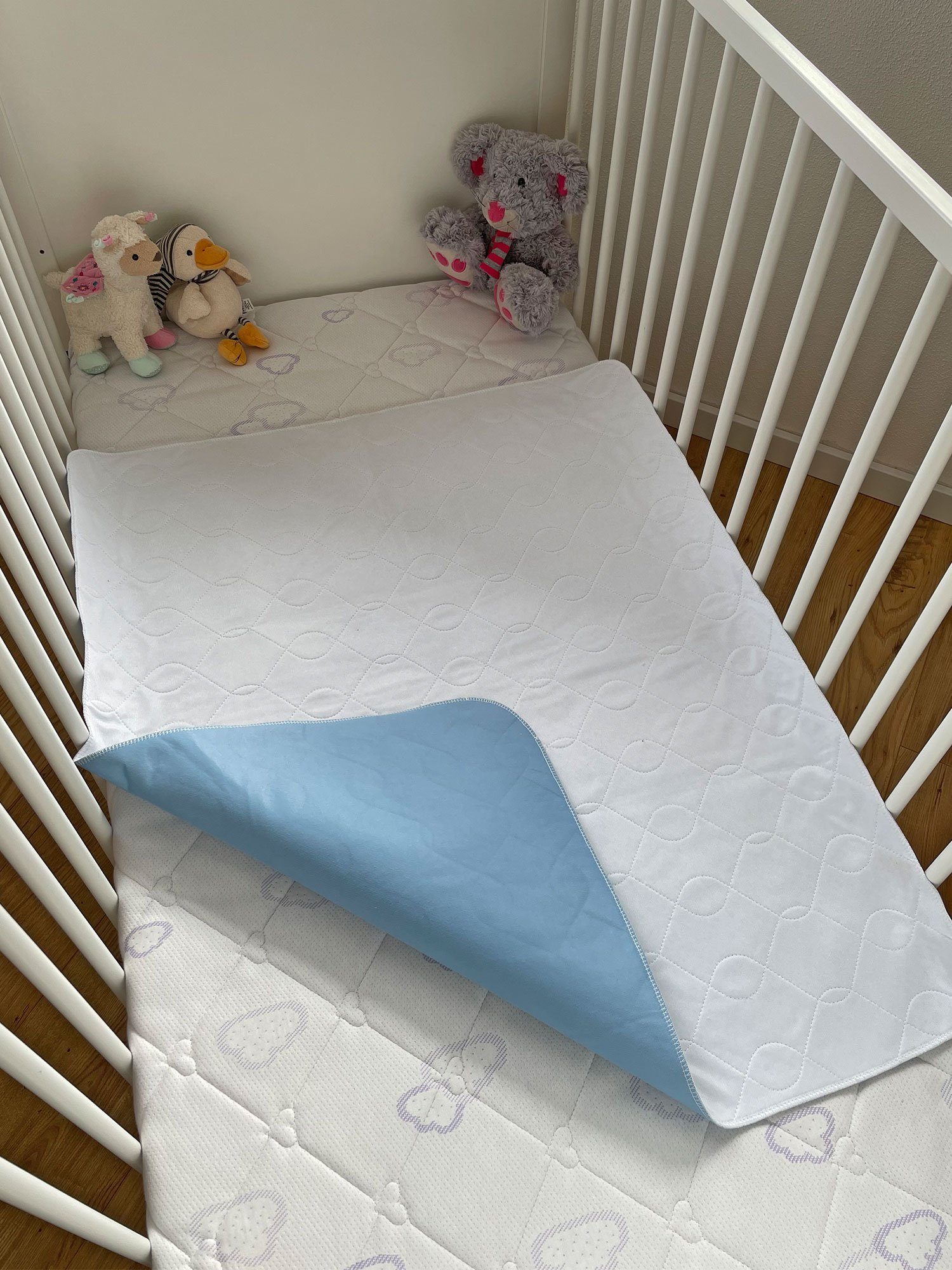Inkontinenzauflage ZOLLNER, wasserdicht, 75 x 90 cm, 100% Polyester, vom Klinikspezialisten