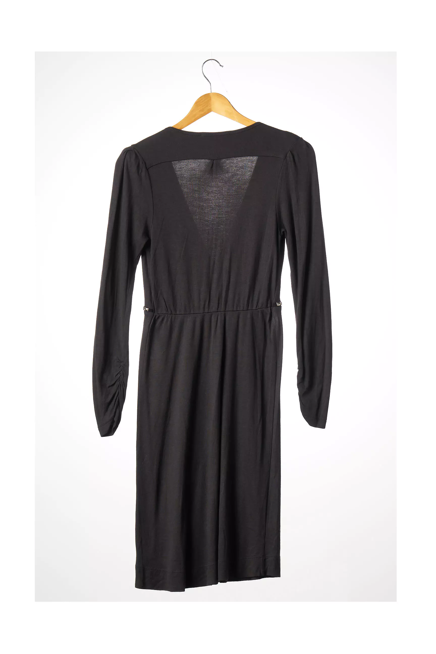 Sandro Robes Mi Longues Femme couleur noir