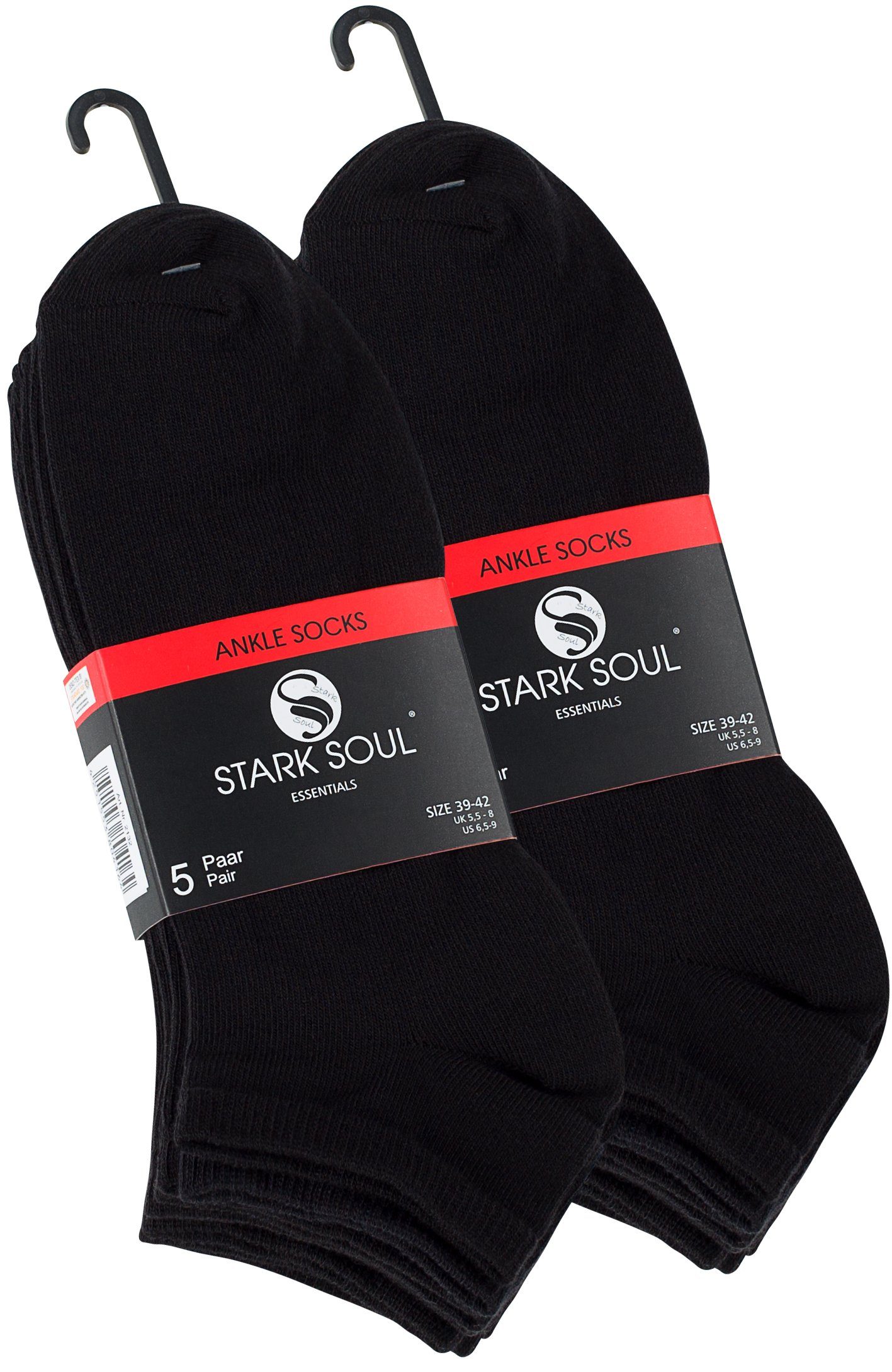 Stark Soul® Sneakersocken 10 Paar (10-Paar) in angenehmer Baumwollqualität