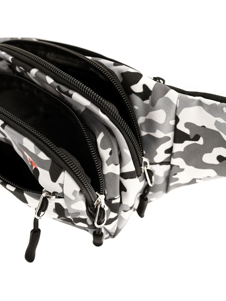 COFI 1453 Umhängetasche aus Polyester Gürteltasche mit 3 Fächern sicherer in Motiv3 günstig kaufen onesize