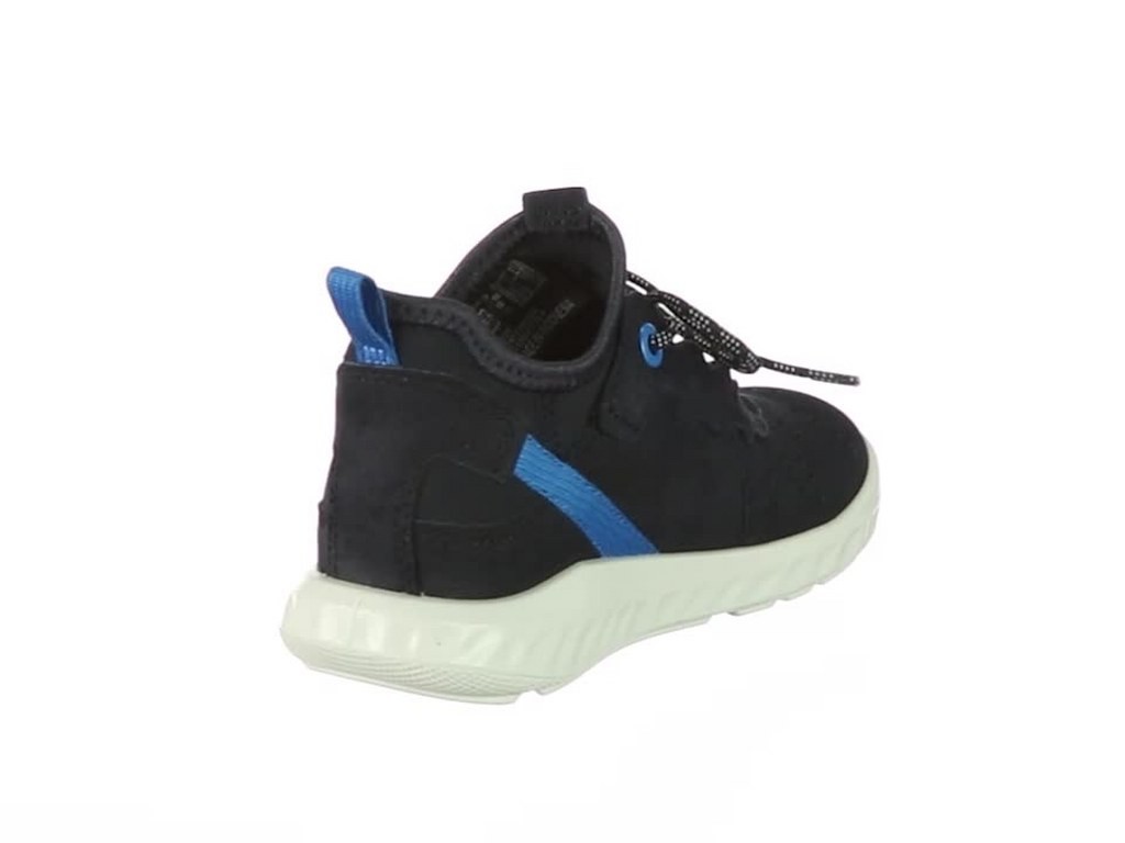 ECCO Freizeit Schnürer blau
