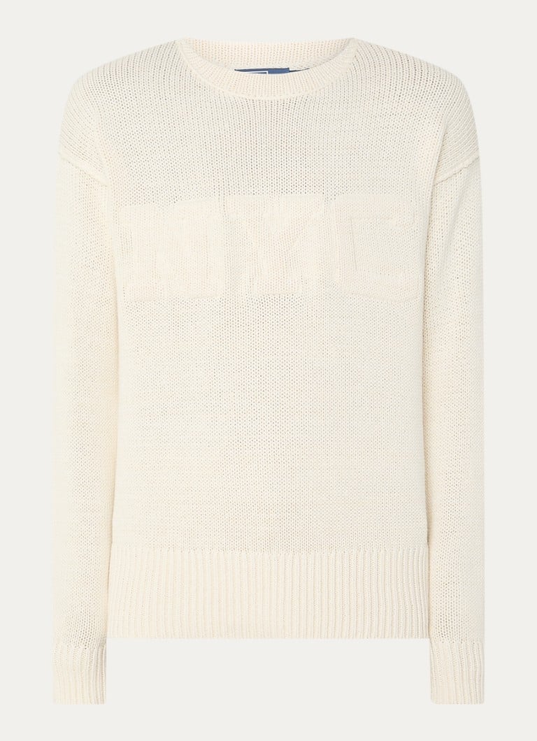 Pull Ralph Lauren en grosse maille de lin mélangé