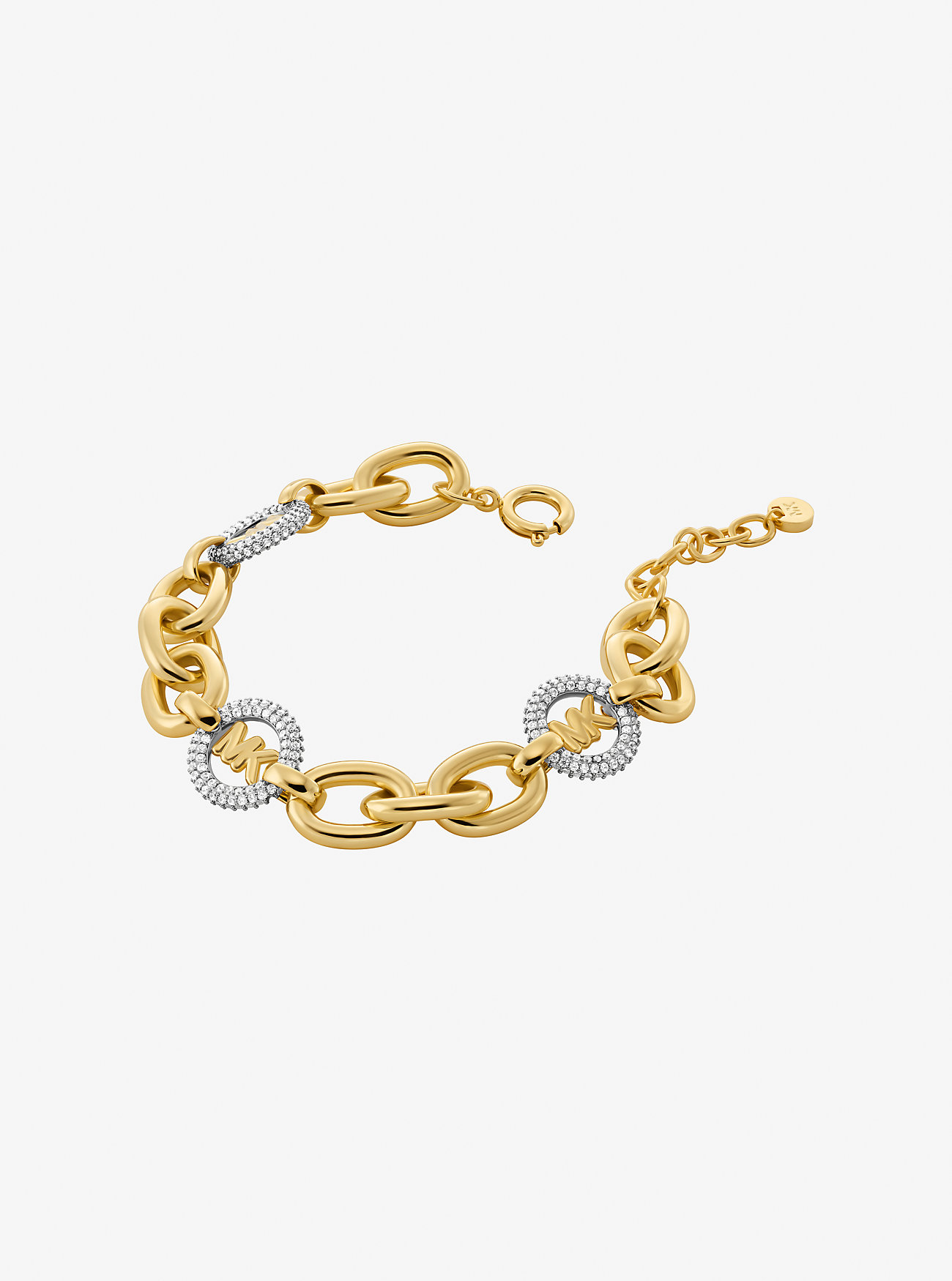 Pavé Logo Charm Kjedeleddarmbånd - TO TONET