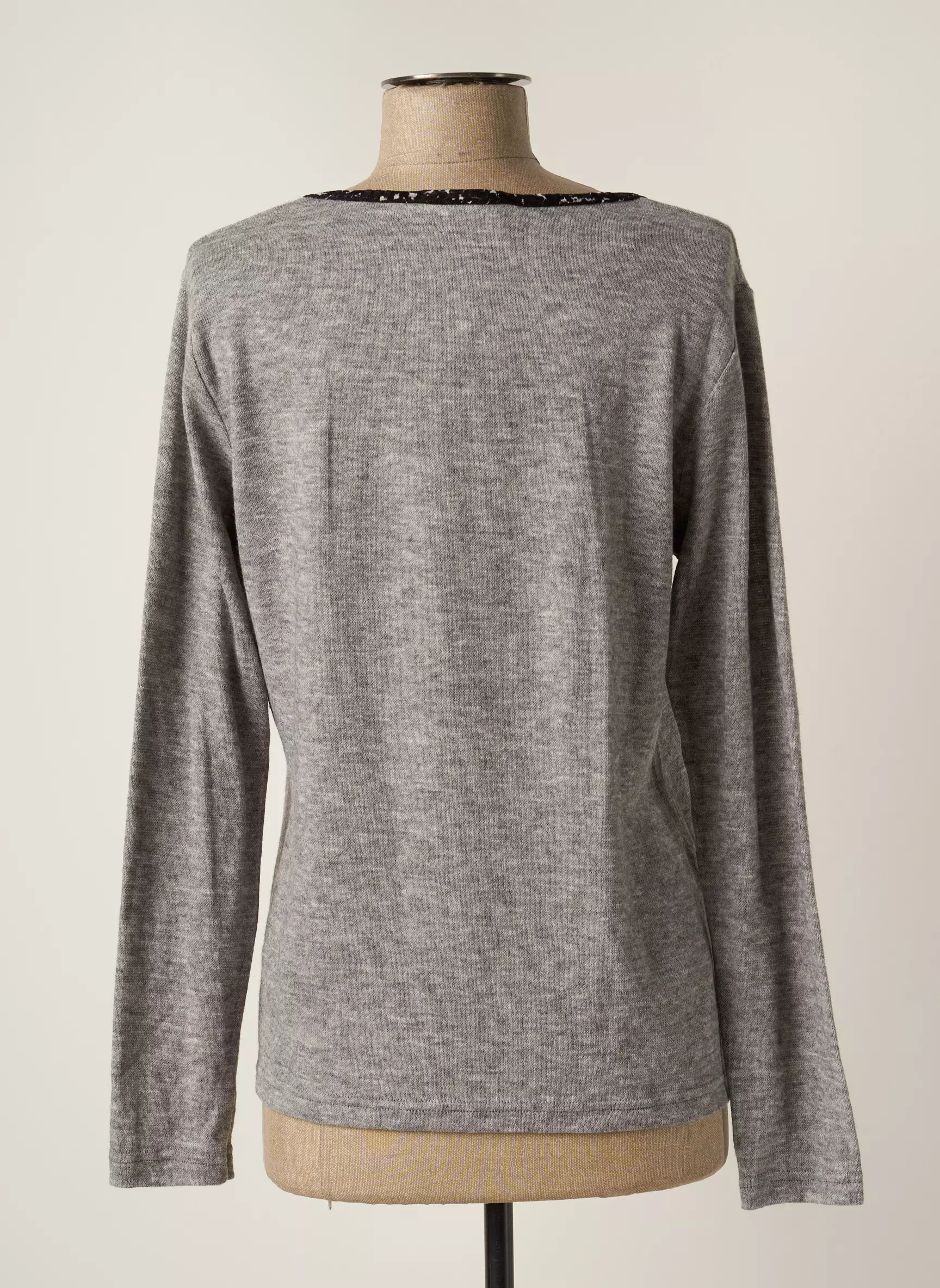 Telmail Pulls Femme couleur gris