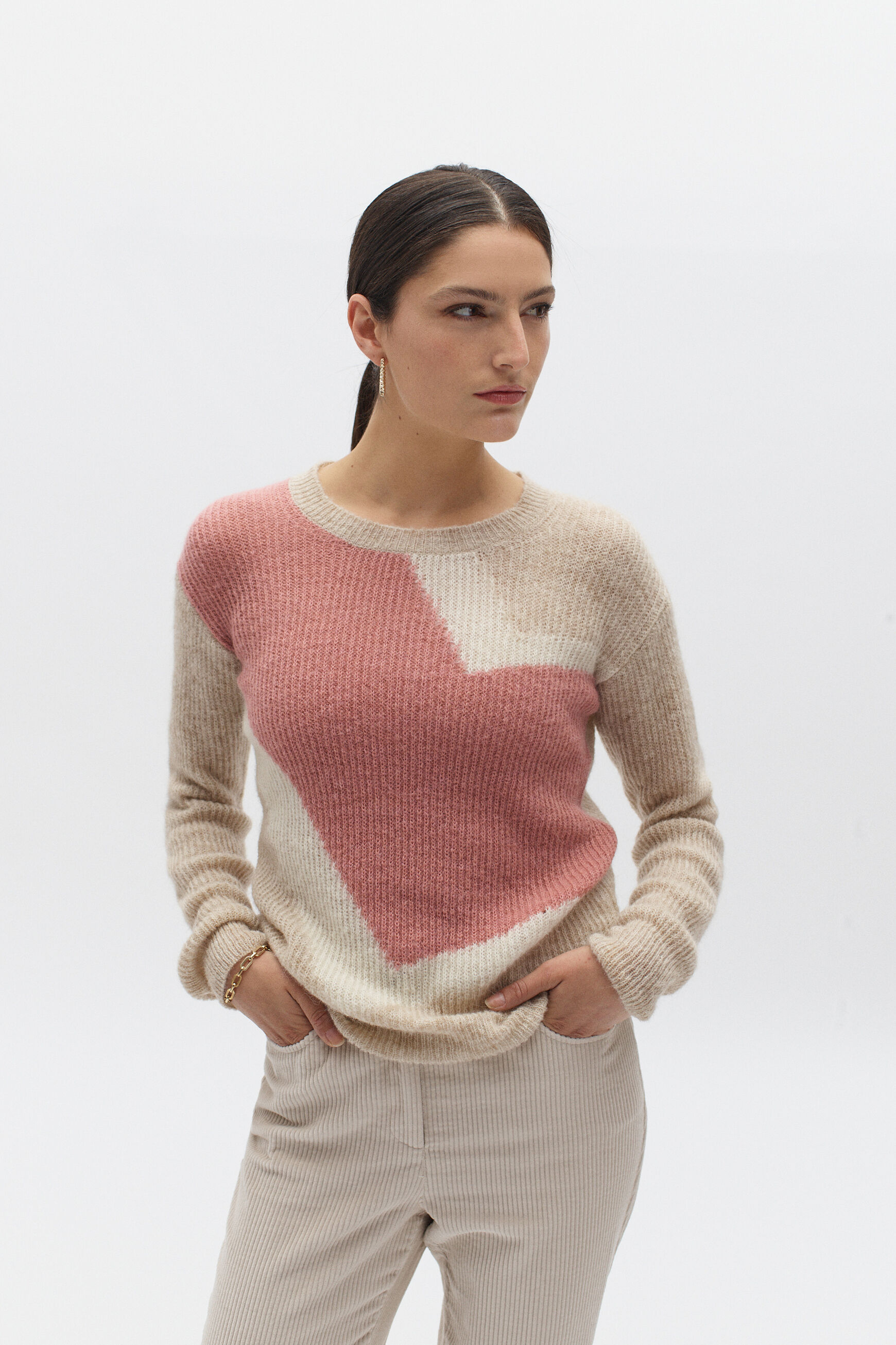 pull eleonora parme femme