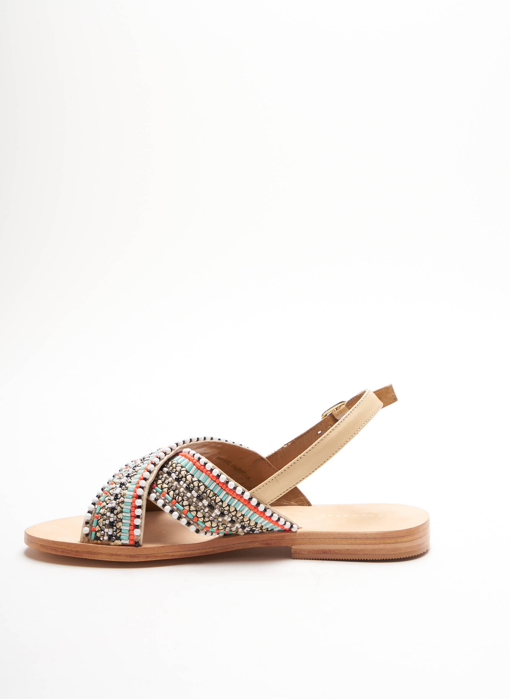 Cosmoparis Sandales Nu Pieds Femme couleur bleu
