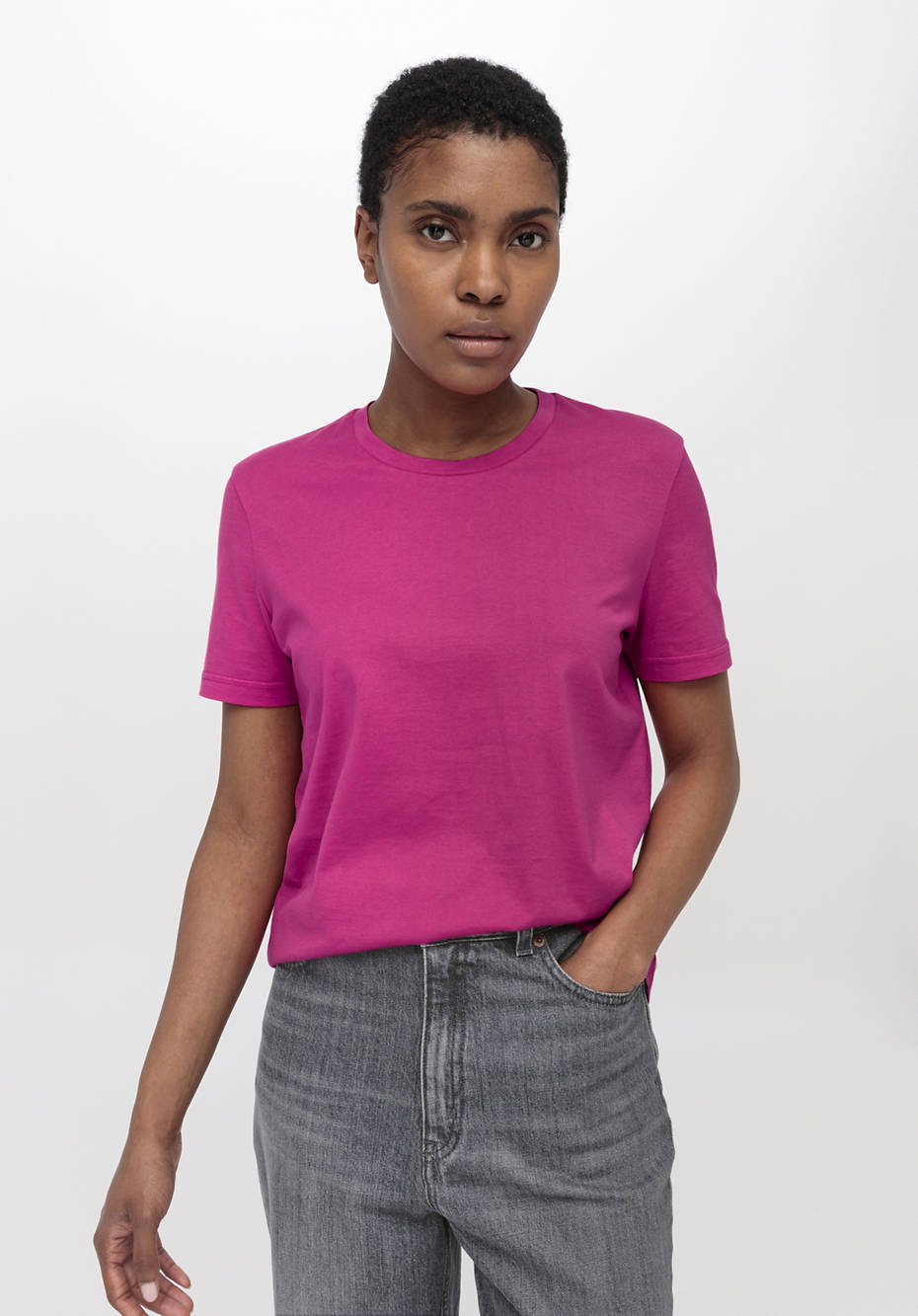 Kurzarm-Shirt aus reiner Bio-Baumwolle
