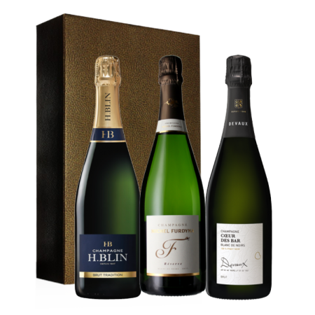 COFFRET - TOP 3 CHAMPAGNES COUPS DE COEUR CLIENTS
