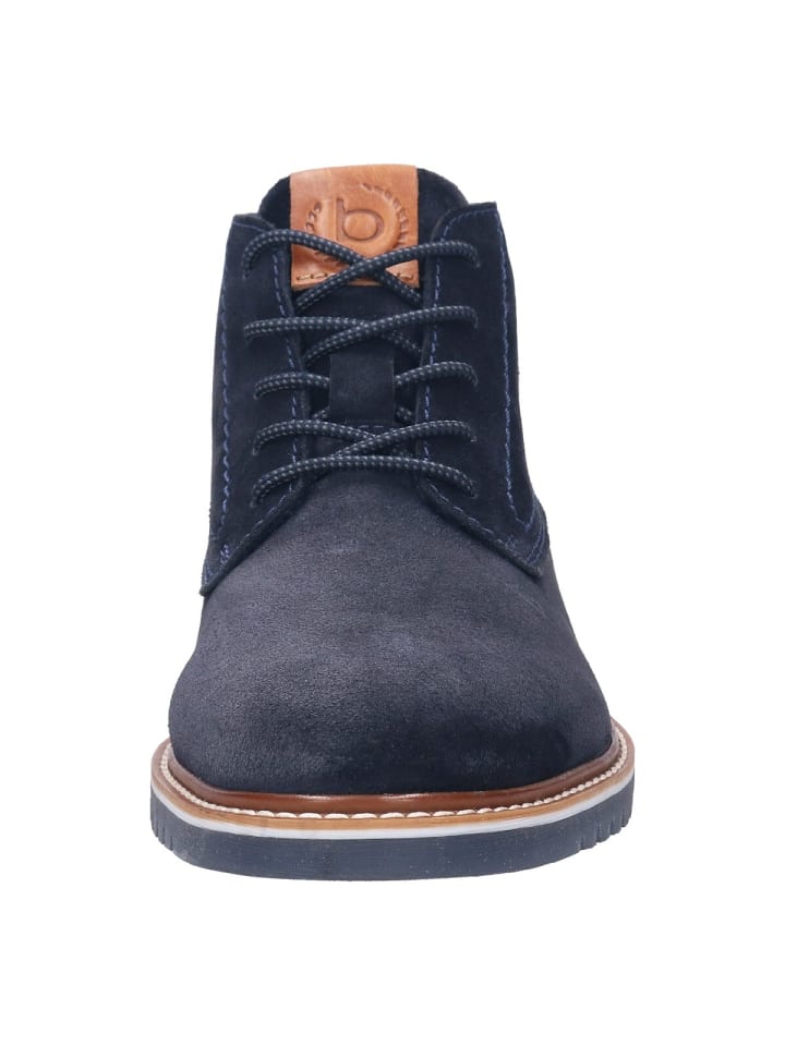 Bugatti Schnürstiefel in blau günstig kaufen