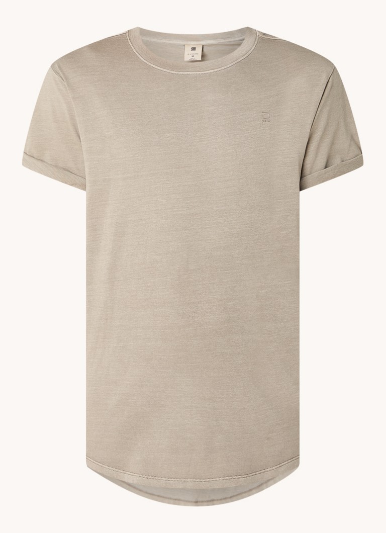 Tricou G-Star RAW Lash din bumbac organic cu logo brodat