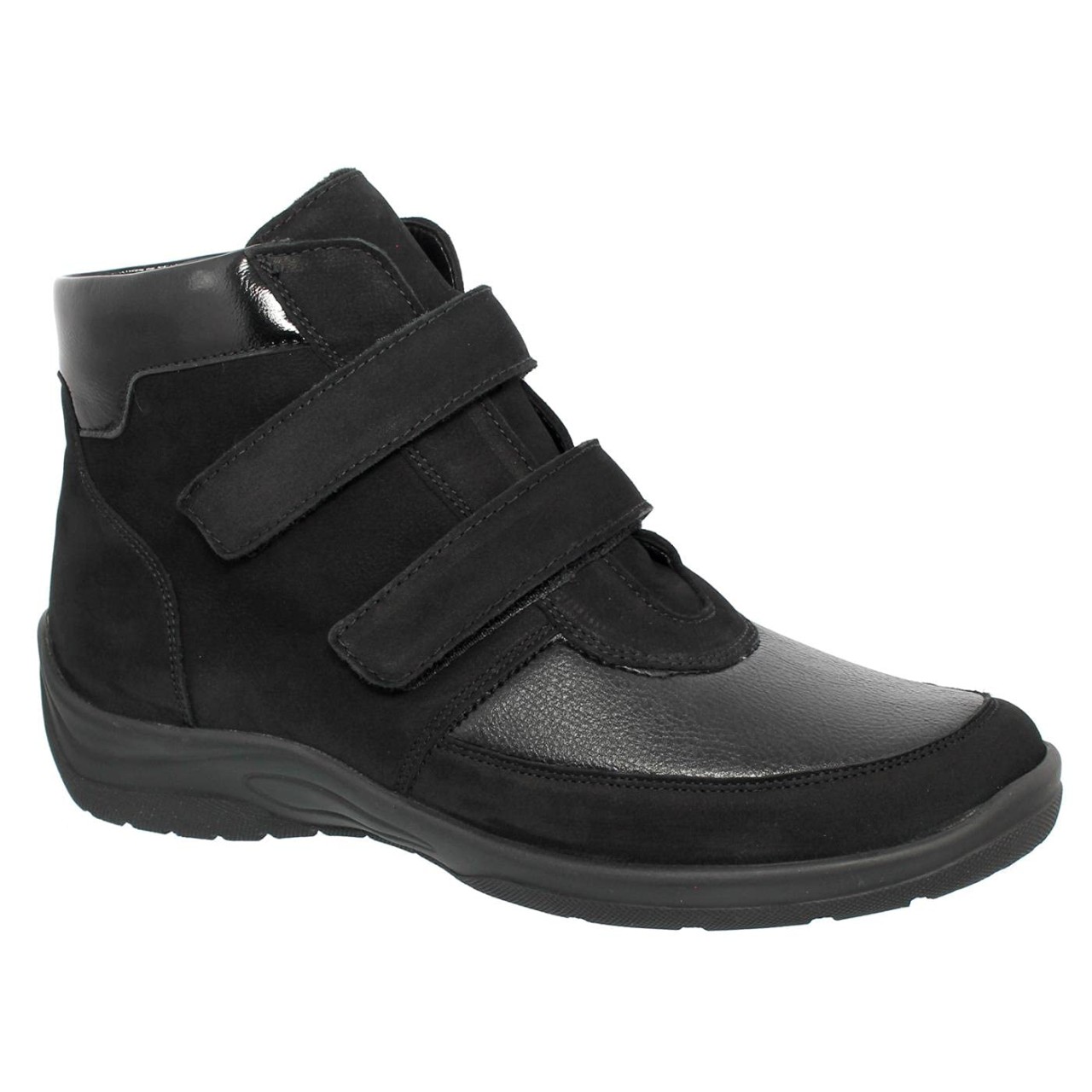 WALDLÄUFER Winterstiefel schwarz