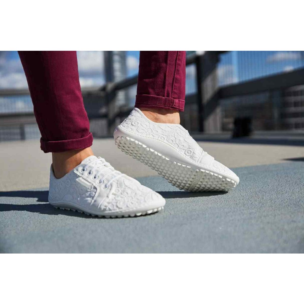 Leguano Amalfi Bianco Barfußsneakers