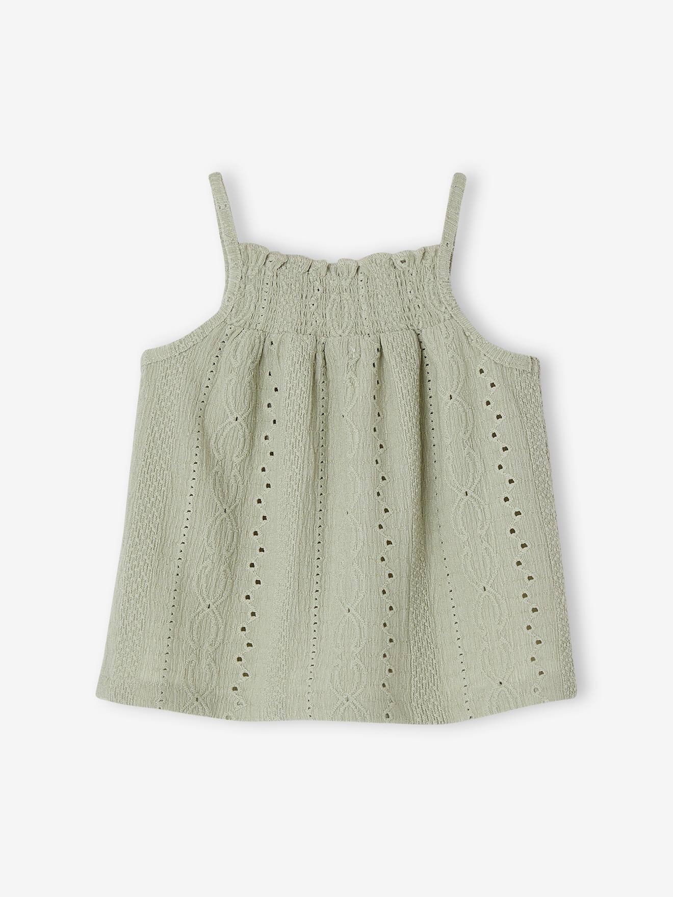 Vertbaudet Baby Trägertop - wollweiß