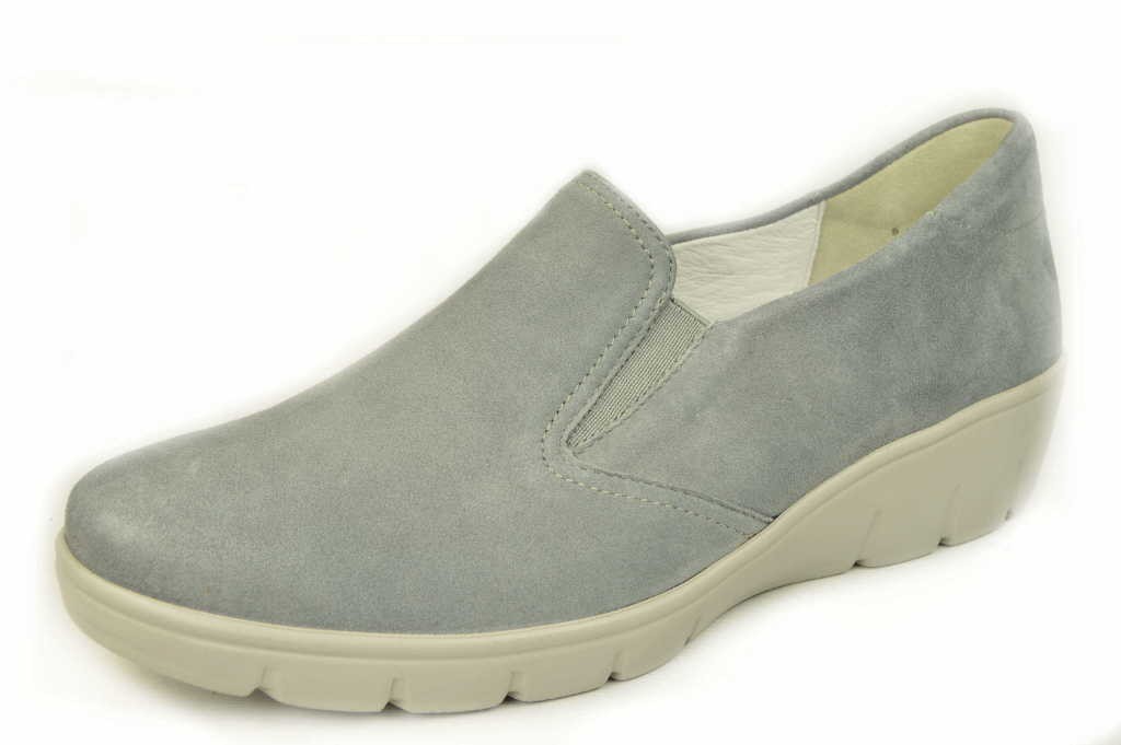 SEMLER Klassische Slipper blau Judith