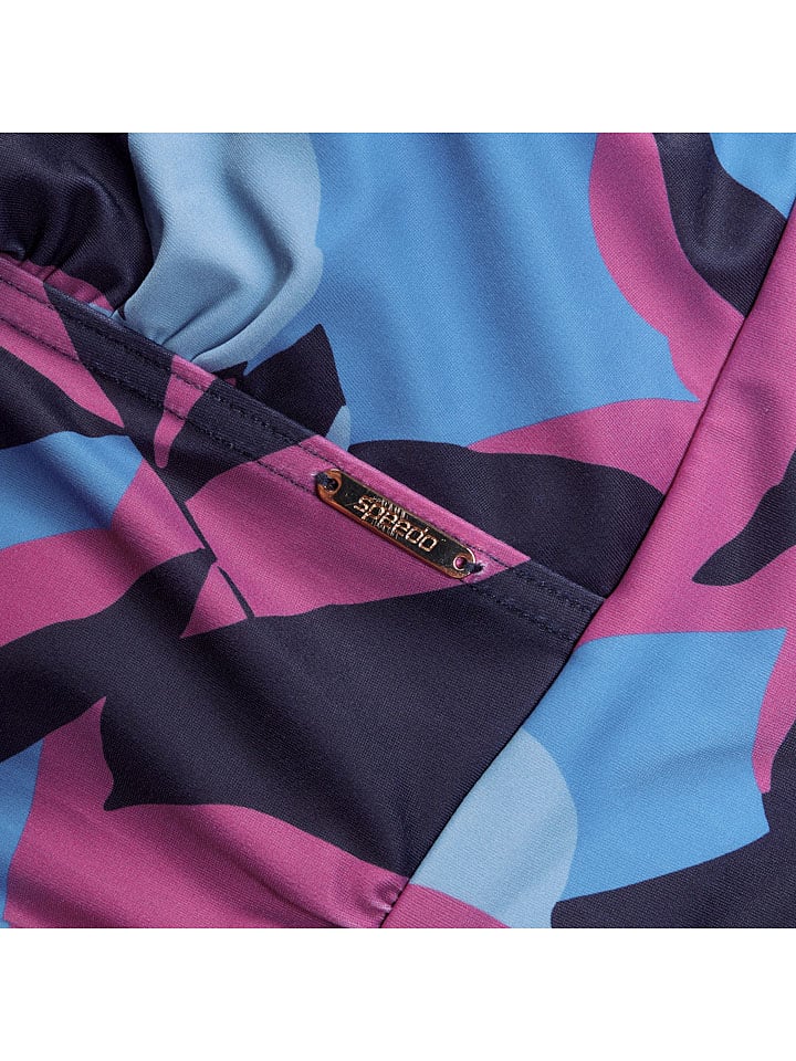 Speedo Badeanzug in Lila/ Blau günstig kaufen