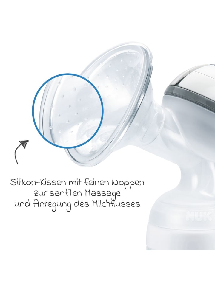 NUK Premium Still-Set Basic 7-tlg. - Handmilchpumpe in weiss,motiv günstig kaufen onesize
