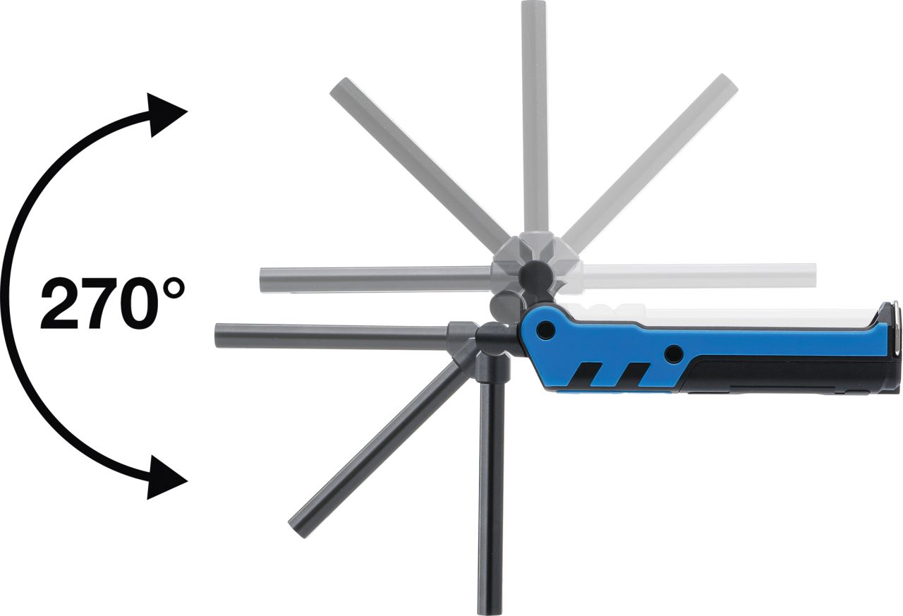 BGS technic COB-LED Akku-Arbeitsleuchte klappbar kaufen | Bike-Discount