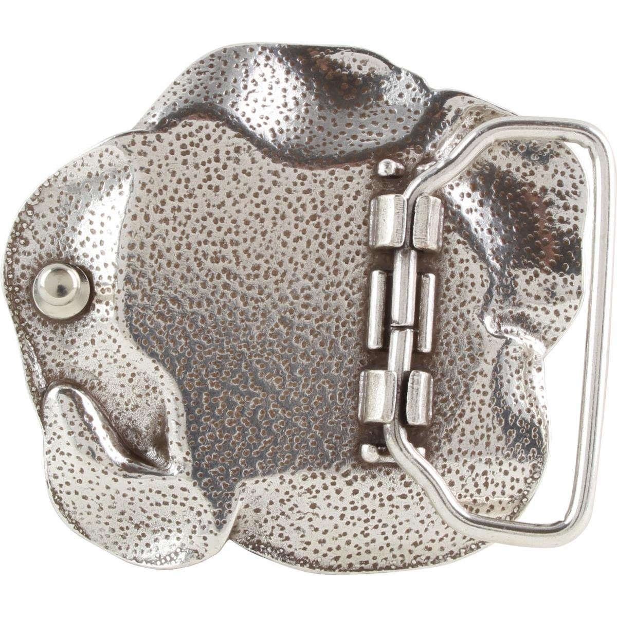 BELTINGER Gürtelschnalle A Rose 4,0 cm - Buckle Wechselschließe Gürtelschließe 40mm - Gürtel bi
