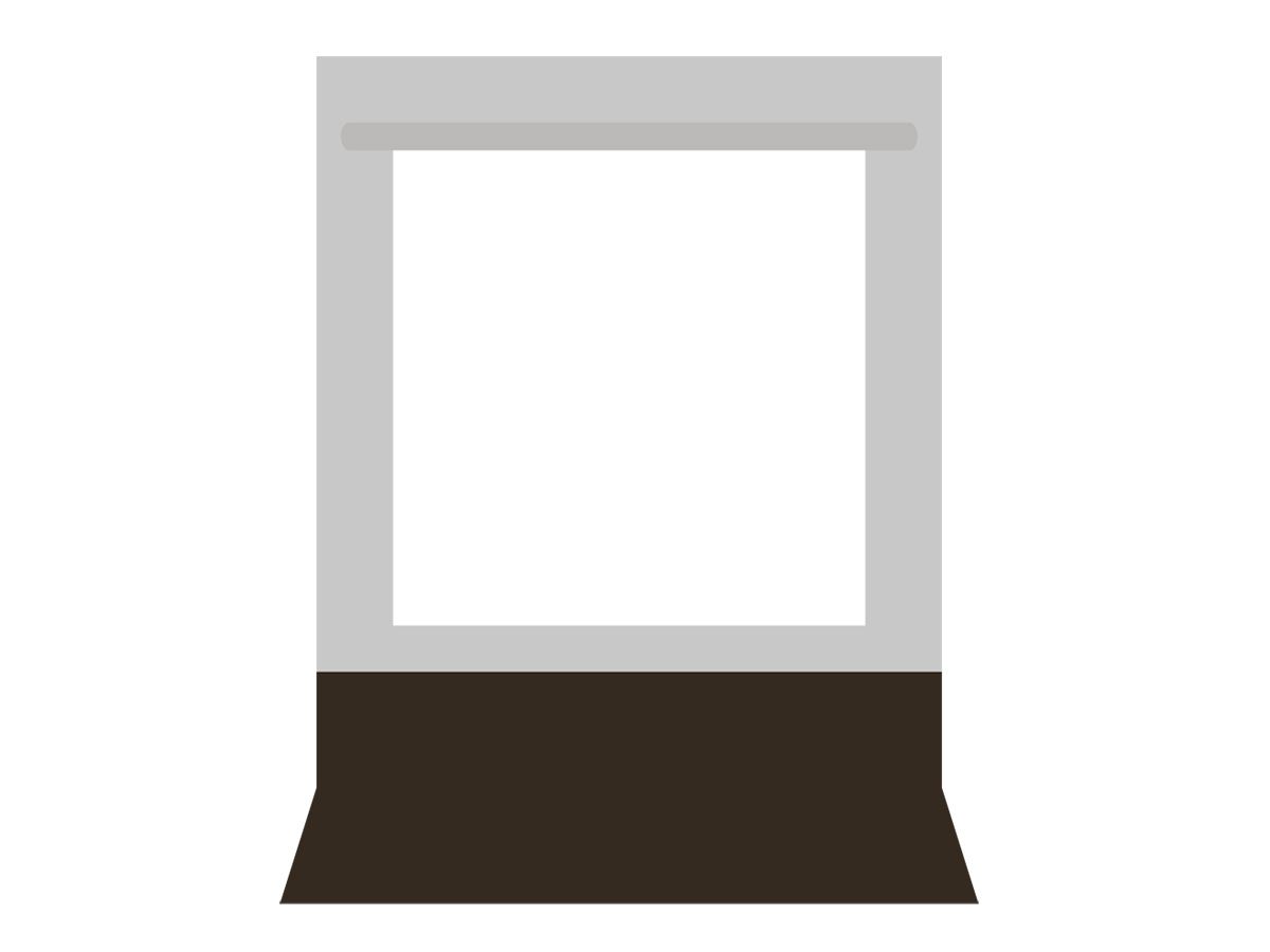 Obelink King Vorderwand mit Fenster 165
