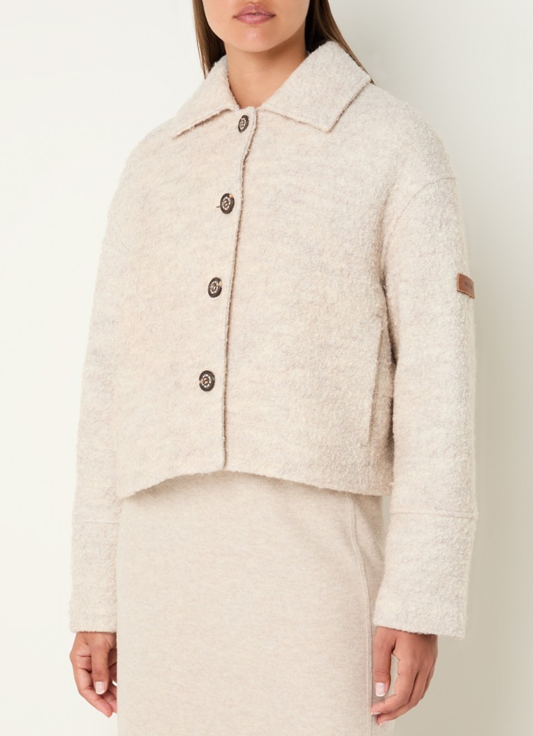Moscow Fun jacket in wool blend