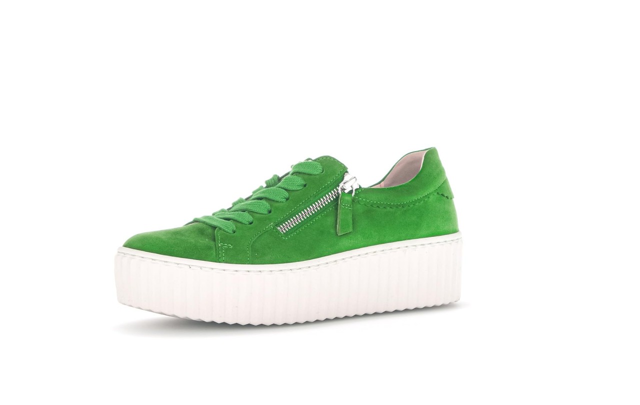GABOR Freizeit Schnürer grün Gabor Fashion Sneaker low 43.200.31 grün