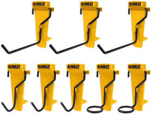 DeWalt Zubehör DWST82816-0 TOUGHSYSTEM 2.0 DXL 8-teiliges Set Handwerkzeughaken