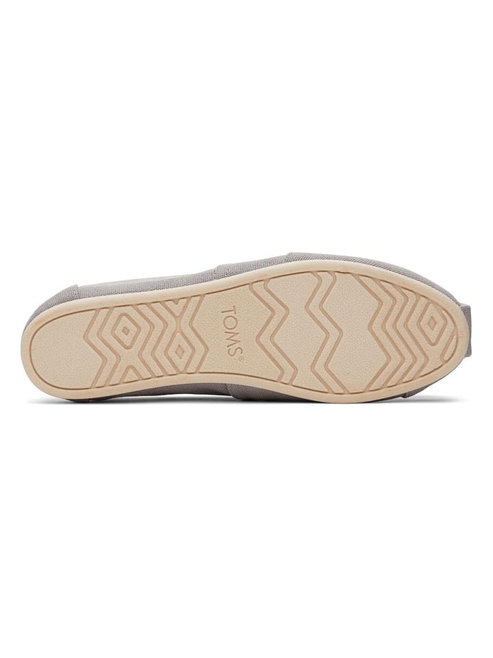 TOMS Slipper in Grau günstig kaufen